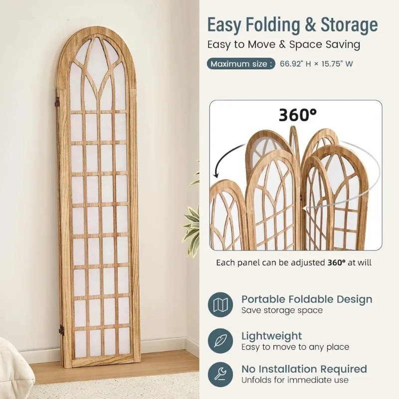 【人気商品】和紙障子スクリーンルームディバイダー、折りたたみ - Shoji Screen Divider のレビューと価格