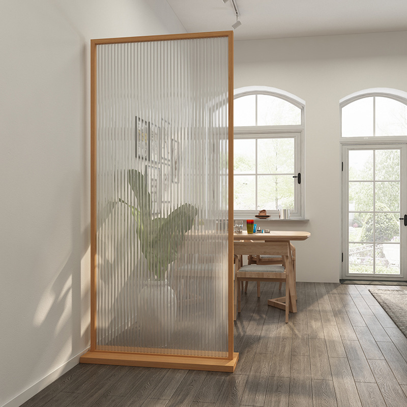 カスタマイズされたミニマリストルームパーティション、無垢材チ - Shoji Screen Divider のレビューと価格