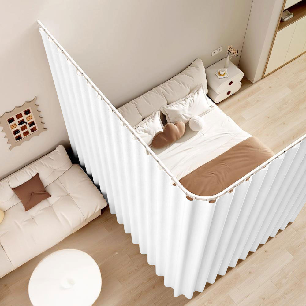 無地の柔らかな光の透過性のあるカーテン、寝室やリビングルーム - Shoji Screen Divider のレビューと価格